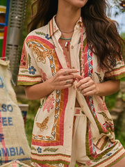Agua Bendita: Ali Shirt-Watts Shorts (19752-19744)