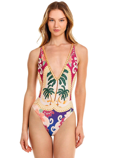 Agua Bendita: Aloe One-Piece (20086)