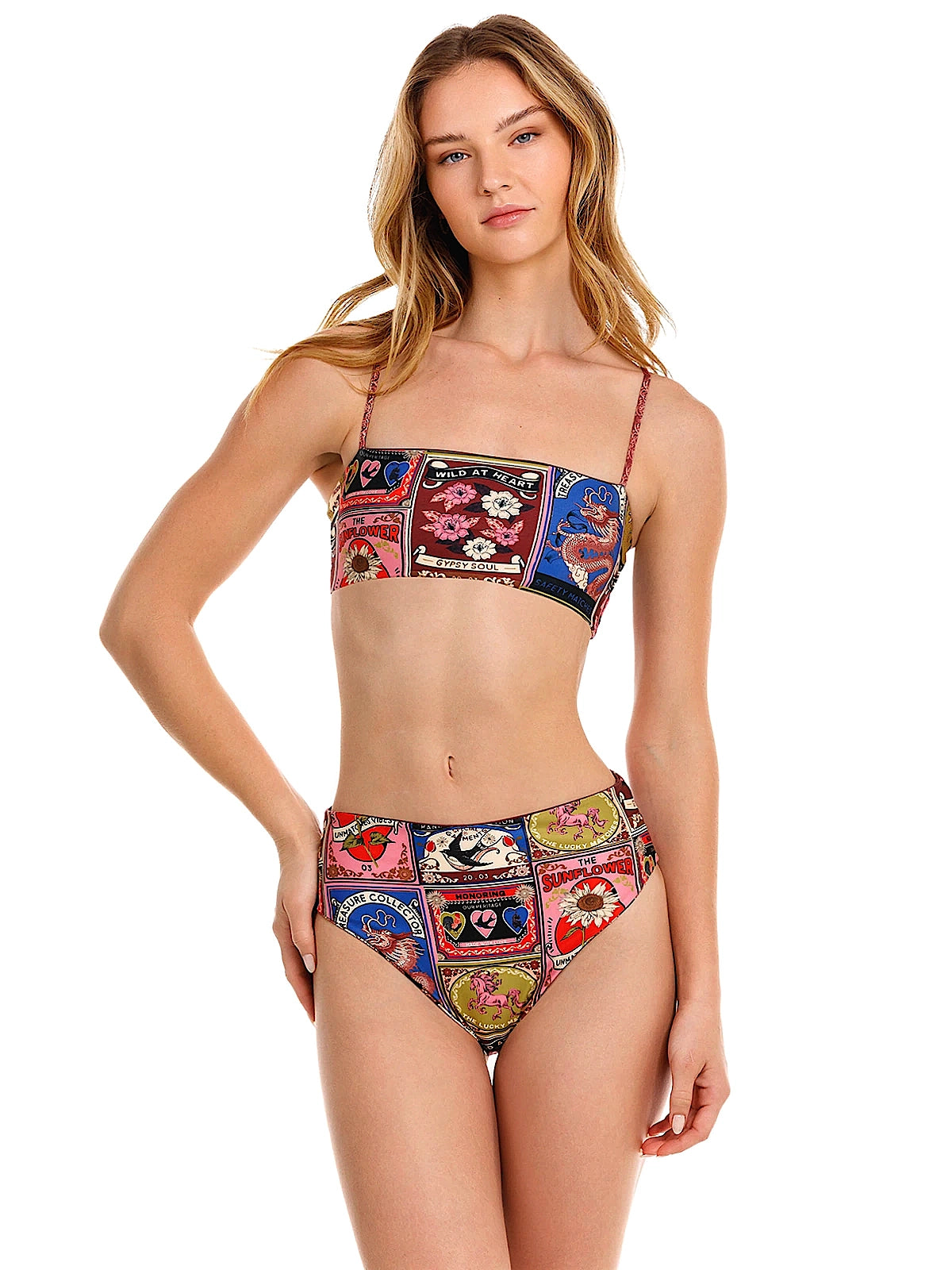 Agua Bendita: Isla-Penelope Bikini (20059-20054)