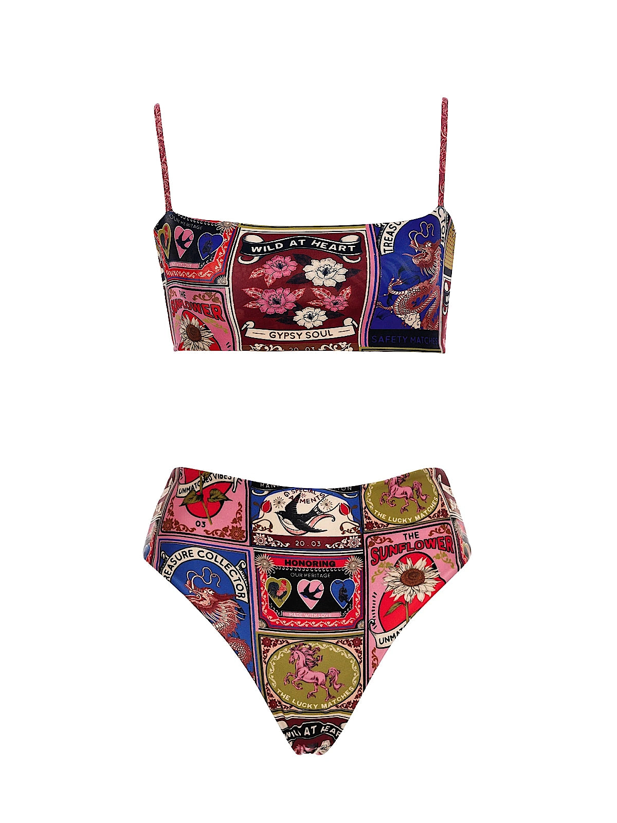 Agua Bendita: Isla-Penelope Bikini (20059-20054)