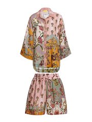 Agua Bendita: Chrissy Shirt-Renata Shorts (20011-20012)