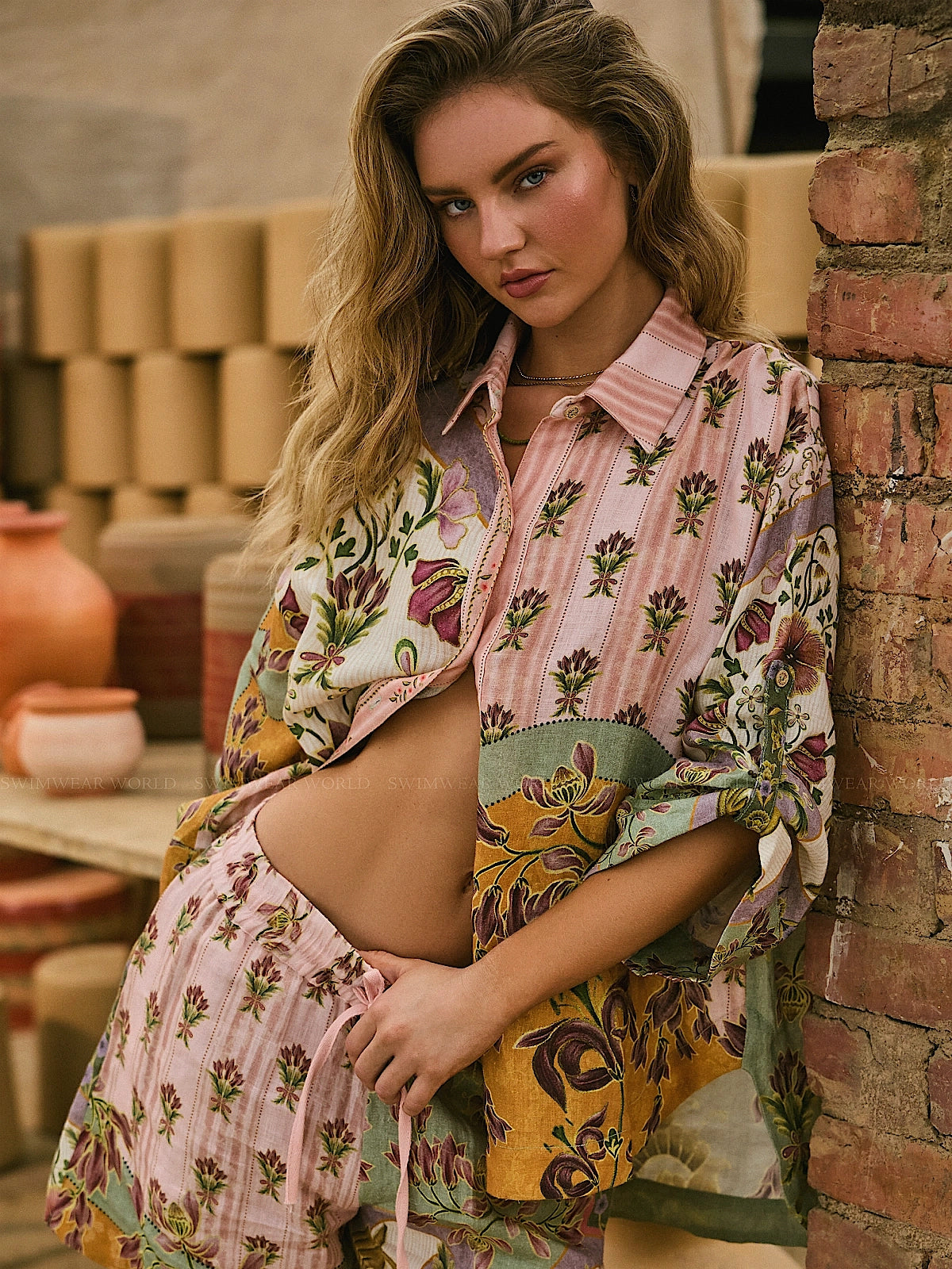 Agua Bendita: Chrissy Shirt-Renata Shorts (20011-20012)