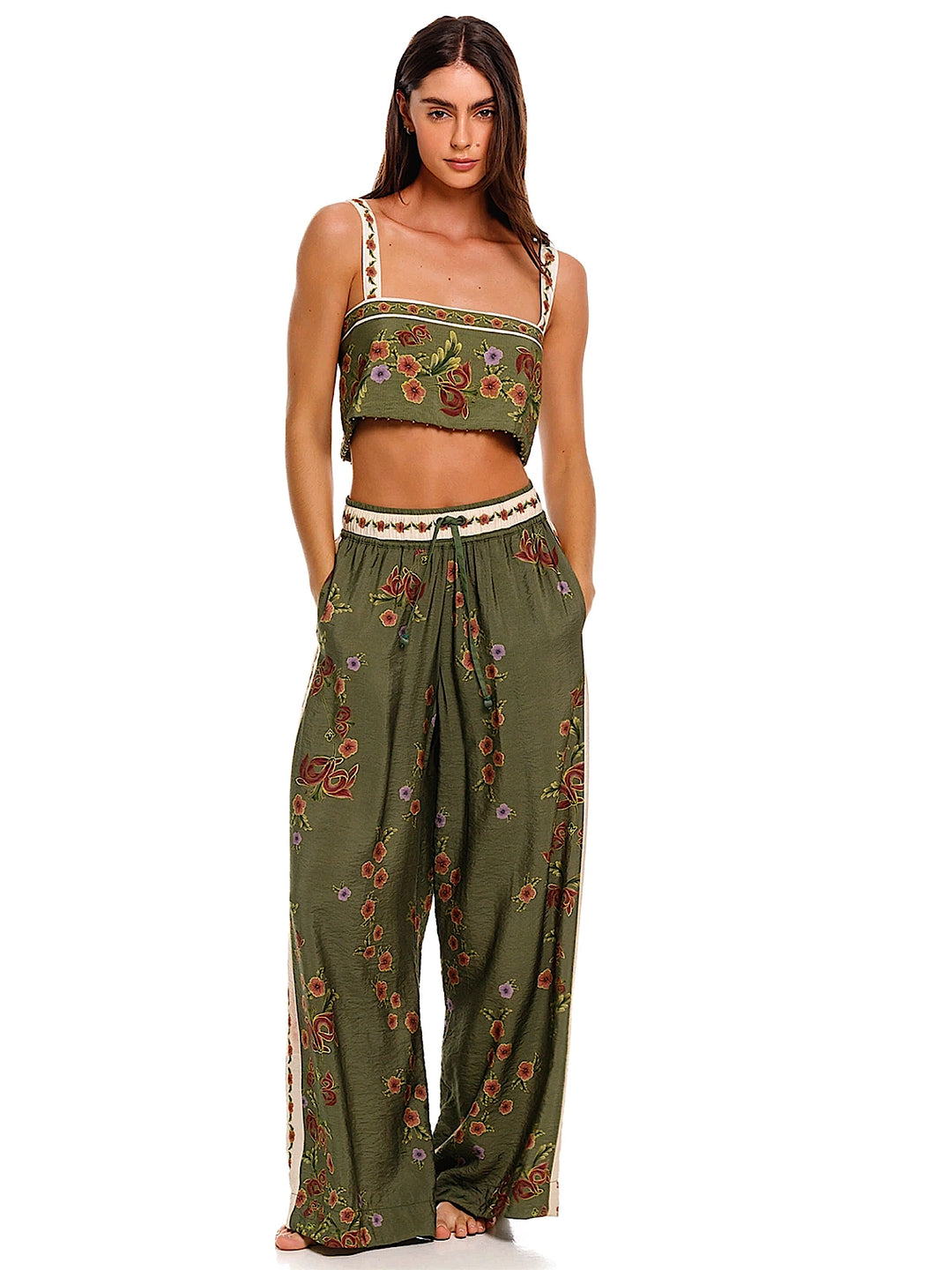 Agua Bendita: Senja Crop-Janis Pants | Swimwear World