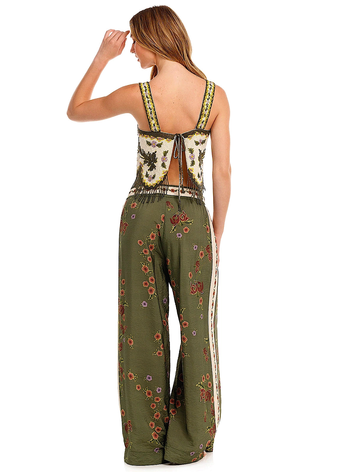 Agua Bendita: Aida Crop Top (20008)