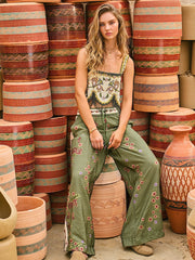 Agua Bendita: Aida Crop Top (20008)
