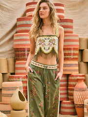 Agua Bendita: Aida Crop Top (20008)