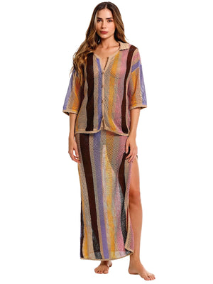 Agua Bendita: Axel Shirt-Cyprus Skirt (20030-20031)