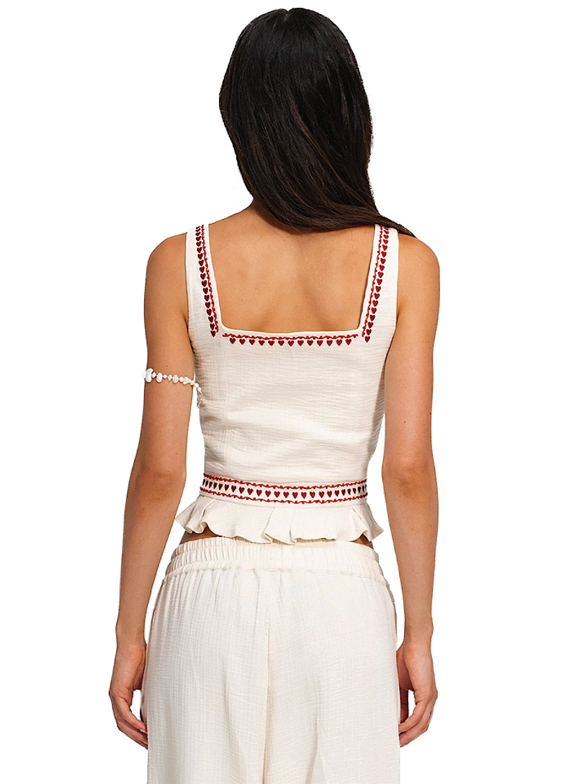 Agua Bendita: Charlotte Crop Top (20617)