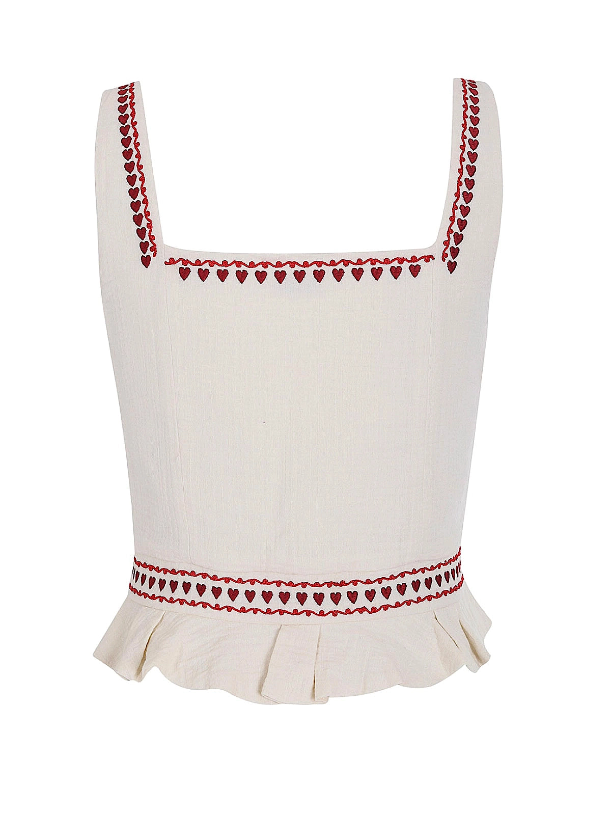 Agua Bendita: Charlotte Crop Top (20617)