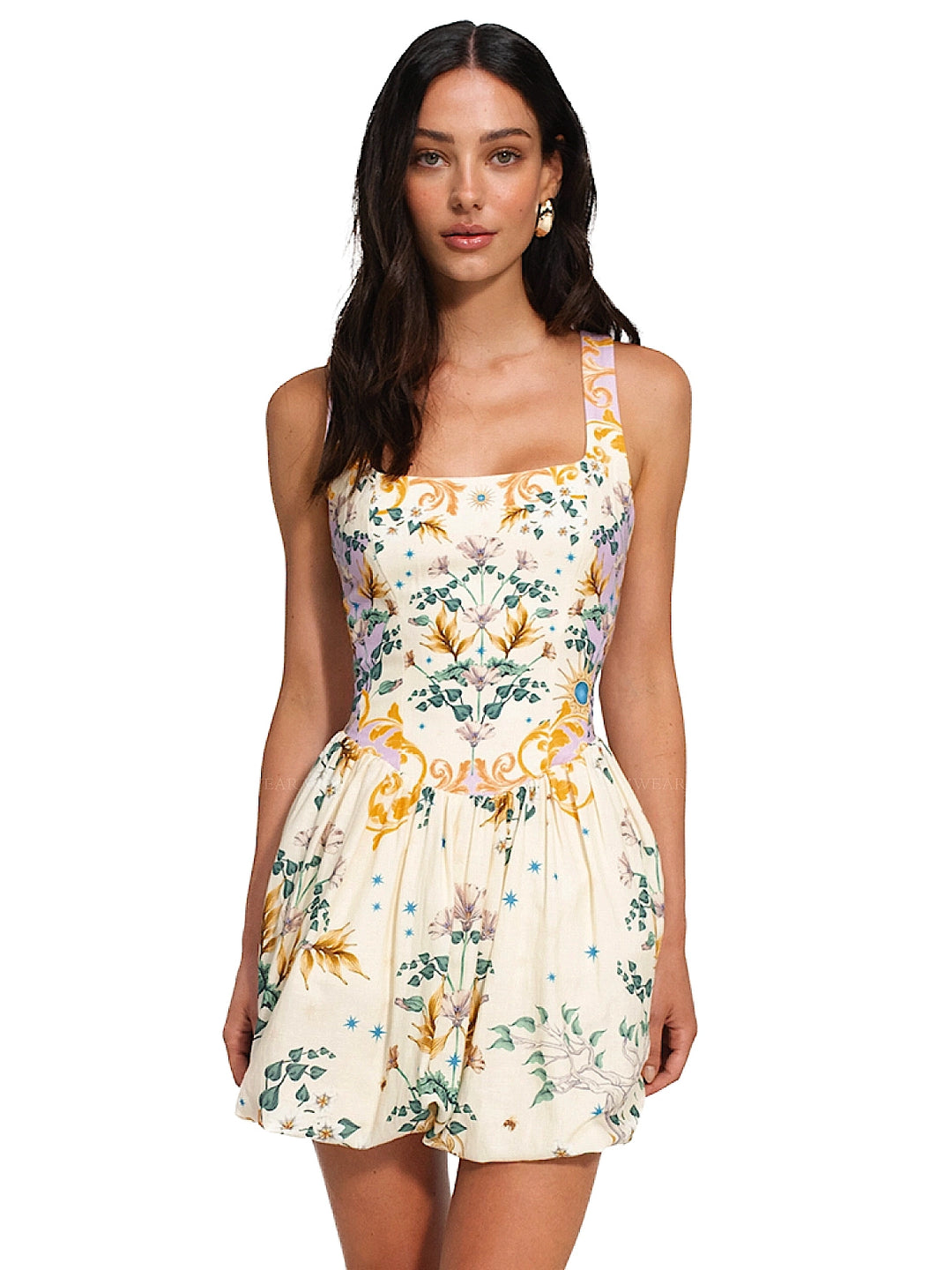 agua bendita mini dress Bendita: Stella Delanson Solid Mahogany Wood Color:Cream/Rose/Blue Introducing the Agua by model:Classic Cap Toes