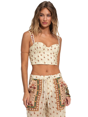 Agua Bendita: Lupe Crop Top (20692)
