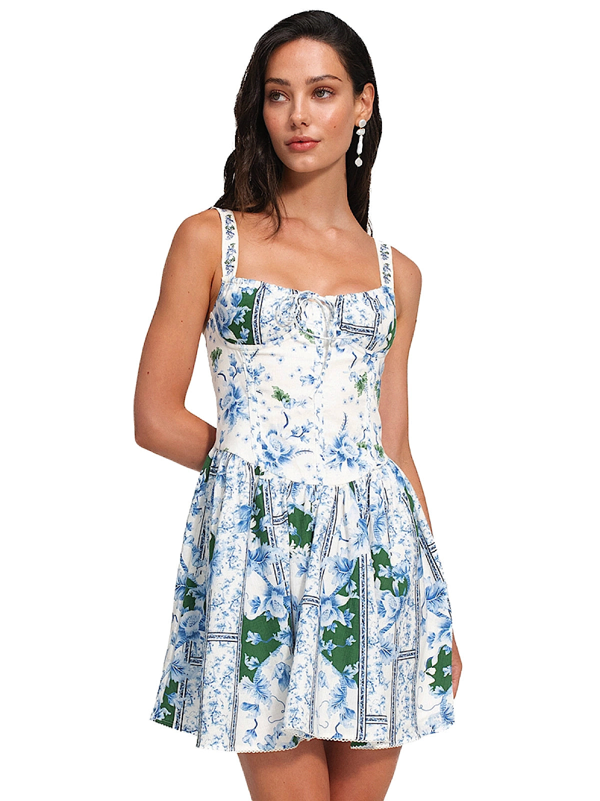 Agua Bendita: Spring Mini Dress (20661)