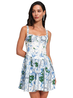 Agua Bendita: Spring Mini Dress (20661)