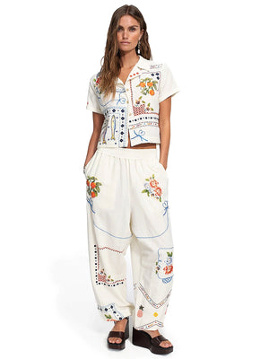 Agua Bendita: Vittoria Shirt-Toscana Pants (20701-20723)