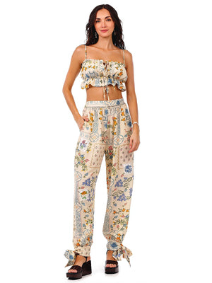 Agua Bendita: Vichy-Zaida Pants (81863-21696)