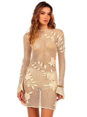Agua Bendita: Rosetta Mini Dress (21693)