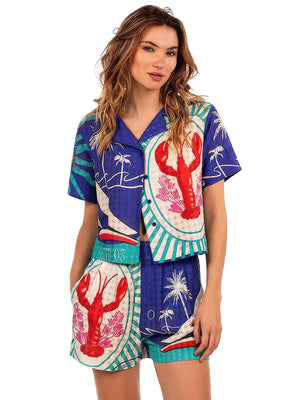 Agua Bendita: Prim Shirt-Lia Shorts (21728-21738)
