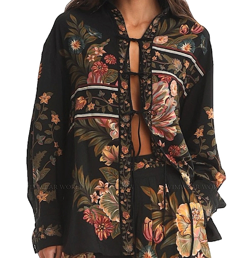 Swan Shirt-Lia Short