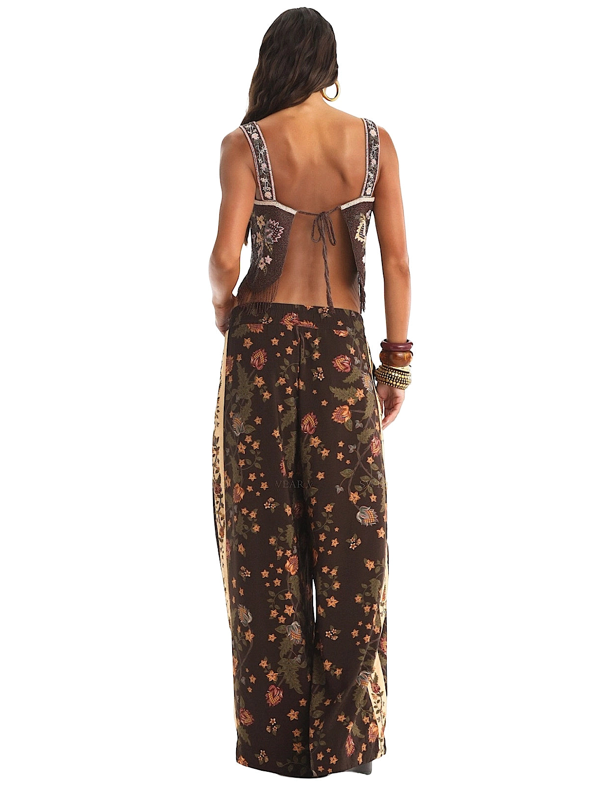 Agua Bendita: Aida Crop-Janis Pants (22187-22188)