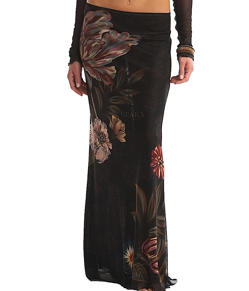 Liana Crop-Brace Skirt