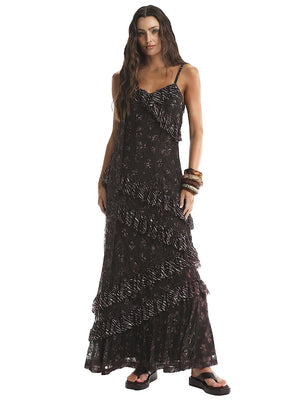 Agua Bendita: Alana Maxi Dress (22185)