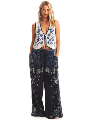 Agua Bendita: Otis Vest-Janis Pants (24646-23125)