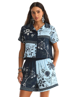 Agua Bendita: Vittoria Shirt-Watts Shorts (22252-22251)