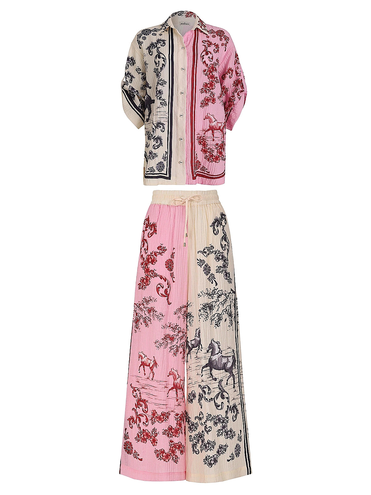 Agua Bendita: Chrissy Shirt-Winter Pants (22302-22301)