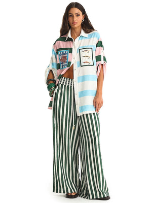 Agua Bendita Chrissy Shirt-Winona Pants (22710-22748)