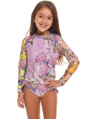 Agua Bendita Kids: Trana Rashguard Bikini (10071)