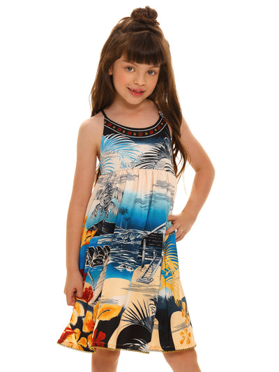 Agua Bendita Kids: Capri Mini Dress (11140)