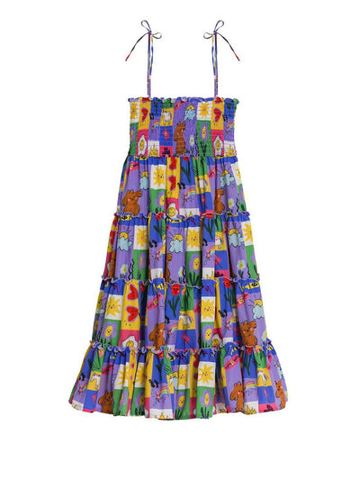 Agua Bendita Kids: Malika Dress (12334)