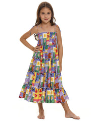 Agua Bendita Kids: Malika Dress (12334)