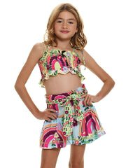 Agua Bendita Kids: Gisele-Joanna Shorts (12335-12336)