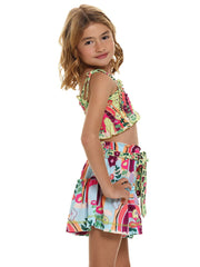 Agua Bendita Kids: Gisele-Joanna Shorts (12335-12336)