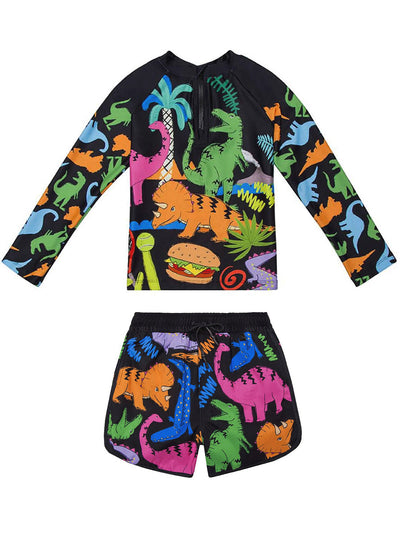 Agua Bendita Kids: Noah Rashguard-Tiago Trunk (12328-12330)