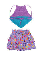 Agua Bendita Kids: Hanna Kids-Kavi Kids Skirt (13703-13704)