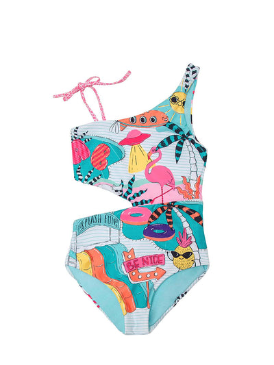 Agua Bendita Kids: Savanna Kids One Piece (13691)