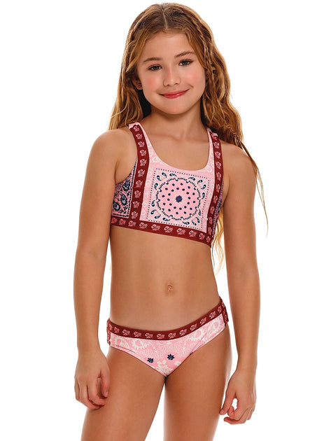 Giana Bikini || Petal Gingham | Rylee + Cru main image 1