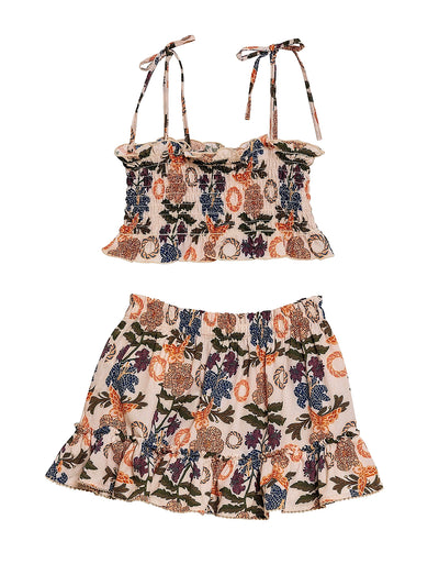 Agua Bendita Kids: Giselle Crop-Cara Skirt (19745-19746)