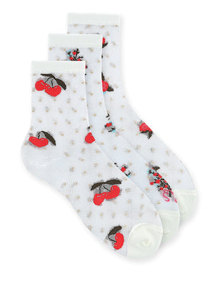 Agua Bendita Kids: Alia Socks Tri-Pack (20602)