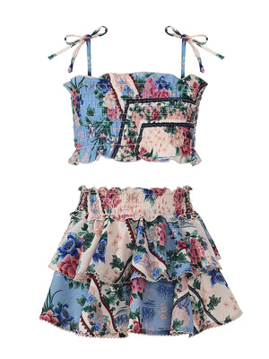 Agua Bendita Kids: Gisele-Kavi Skirt (20652-20650)