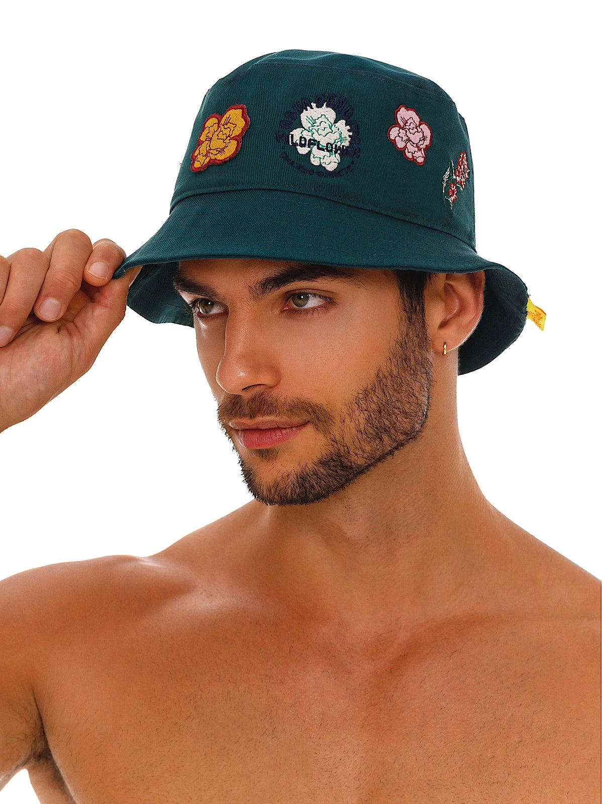 Agua Bendita Floral Sibyl Bucket Hat Land of Flowers main image 2