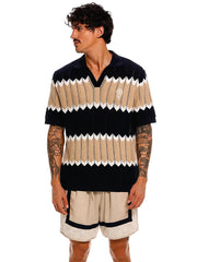 Agua Bendita Men: Aron Polo Shirt (19786)