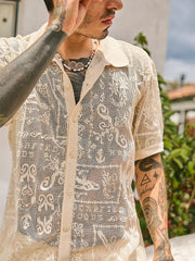 Agua Bendita Men: Jared Shirt (20071)