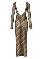 Mola Mola: Maya Long Dress (RETROSTRIDEMAYALONGDRESS)