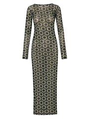 Mola Mola: Maya Long Dress (LIMEECLIPSEMAYALONGDRESS)