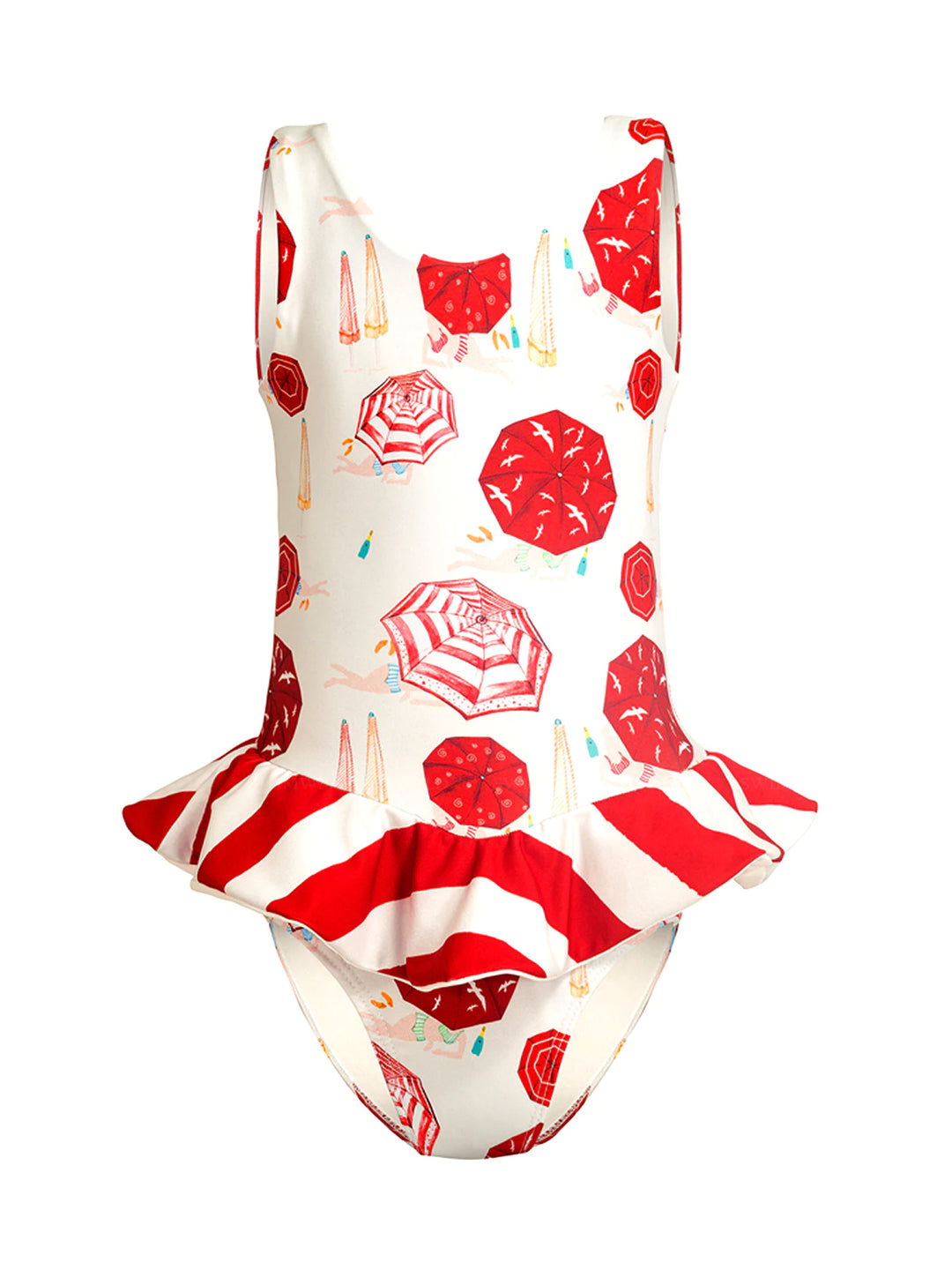 Mola Mola Kids: Pia Capri (PIA28-RED) – Swimwear World