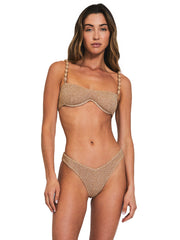 Devon Windsor: Harriet-Heidi Bikini (SU23209T-GLDSH-SU23209B-GLDSH)