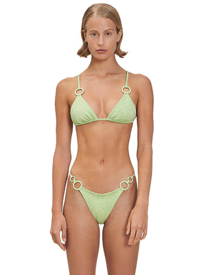 Devon Windsor: Amina-Alaya Bikini (RE23155T-KIWI-RE23155B-KIWI)